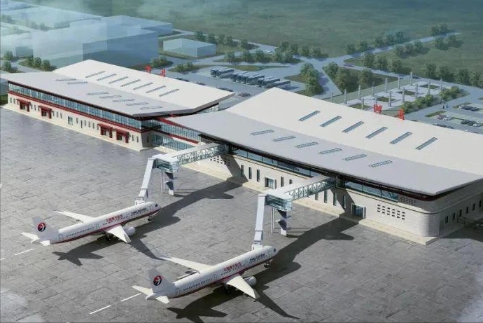 玉樹(shù)機(jī)場(chǎng)效果圖